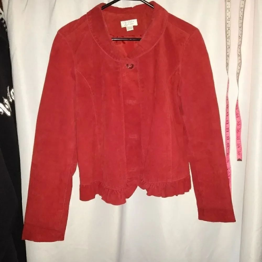 Christopher and Banks suede jacket